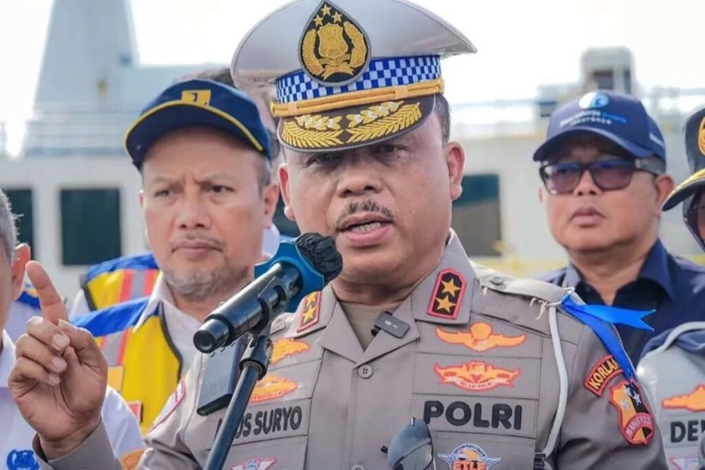 Kakorlantas Ungkap Ambang Batas Contraflow Tol Saat Arus Natal 2025 dan Tahun Baru 2026 Meningkat