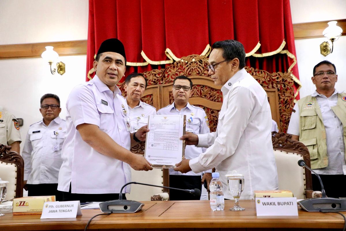 Risma Ardhi Chandra Resmi Jadi Plt Bupati Pati, Pemprov Jateng Tekankan Stabilitas Pemerintahan