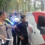 Gercep ! Mobil Hasil Tindak Pidana Gagal Kabur, Sat Lantas Polres Subang Bertindak cepat