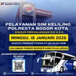 SIM Keliling Hadir di Pajajaran, Polresta Bogor Kota Buka Layanan Perpanjangan SIM A dan C