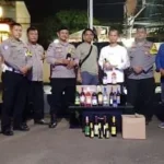 Razia Serentak, Polres Subang Sita 459 Botol Miras Ilegal