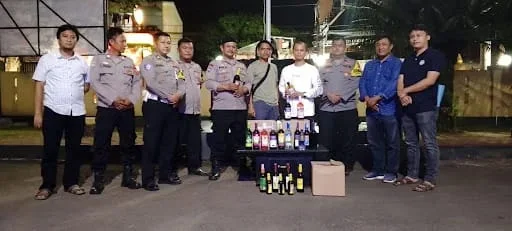 Razia Serentak, Polres Subang Sita 459 Botol Miras Ilegal