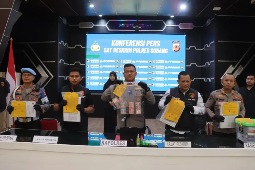 Polres Subang Ungkap Dugaan Korupsi Dana Desa Bendungan, Kerugian Negara Capai Rp294,5 Juta