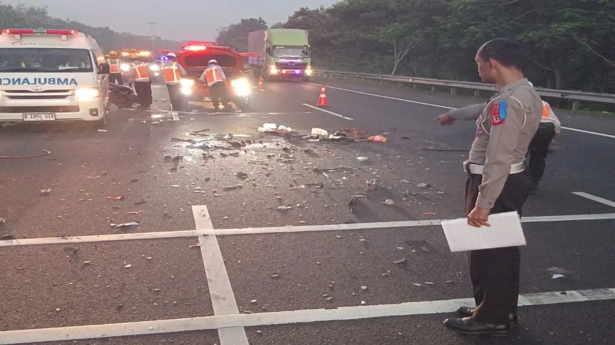 Kecelakaan Beruntun di Tol Cipali KM 93A Subang, Tiga Orang Tewas, Satu Kendaraan Diduga Kabur
