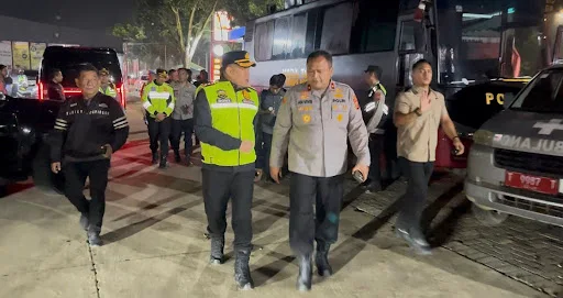 Wakapolda Jabar Cek Kesiapan Arus Balik di Rest Area KM 101 B, Pastikan Layanan Maksimal untuk Pemudik