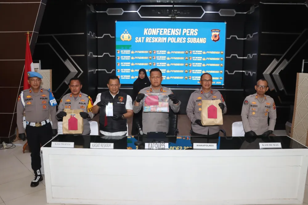 Mantan Karyawan Bobol Toko di Pamanukan, Uang Rp50 Juta Raib untuk Biaya Pribadi