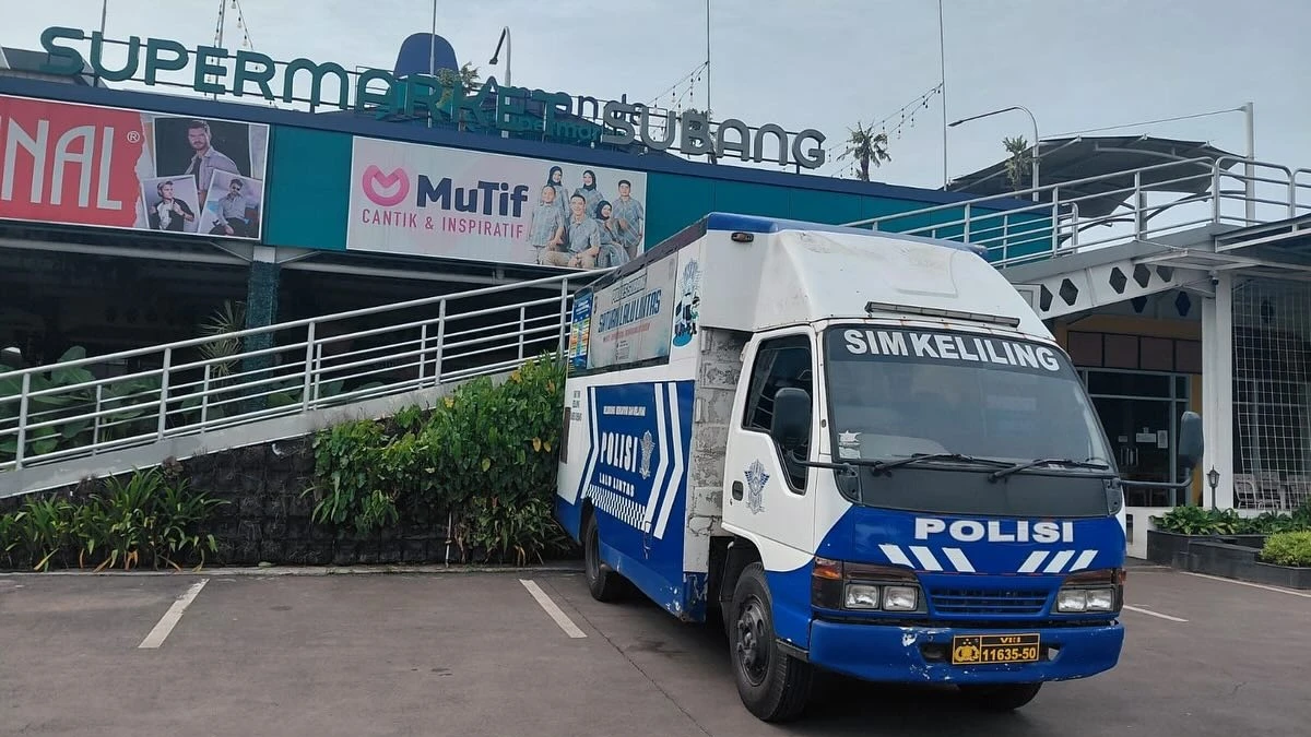 Jadwal SIM Keliling Subang September 2026, Lengkap Lokasi dan Jam Pelayanan